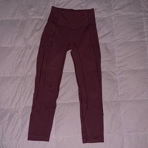 Women’s Lululemon ‘All The Right Places’ crop pants 23”
